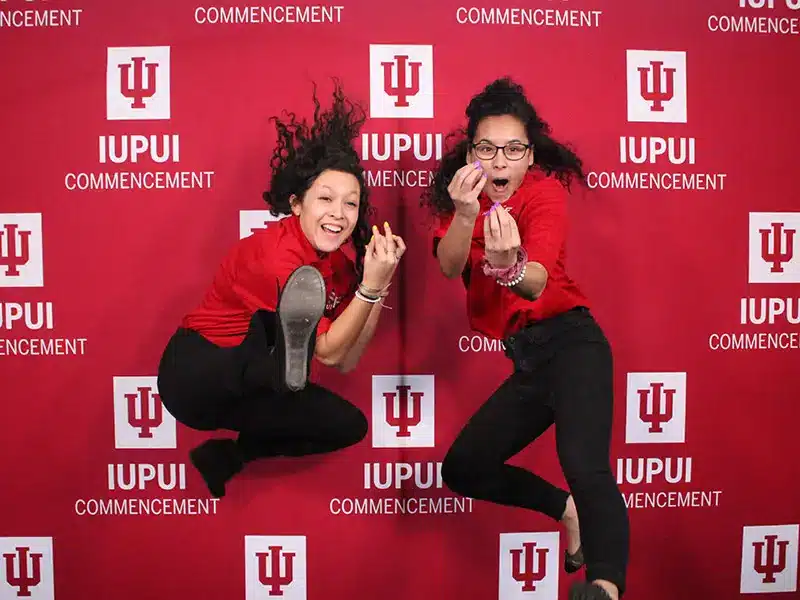 IUPUI Commencement Array Photo Booth