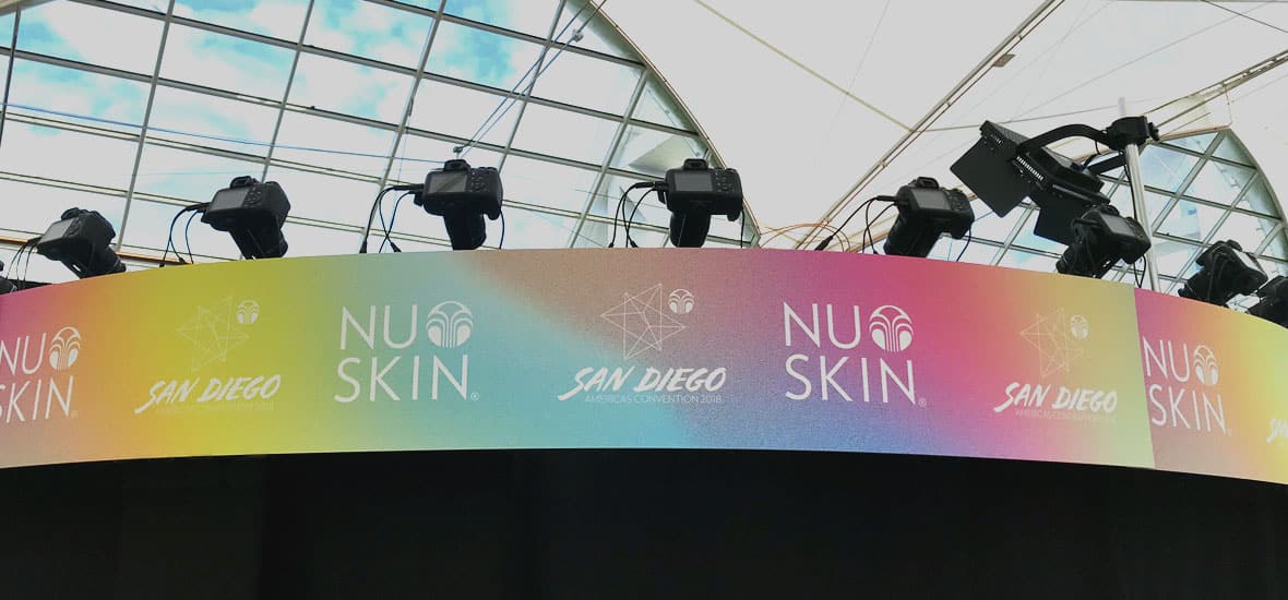 Photo Booth at Nuskin Convention