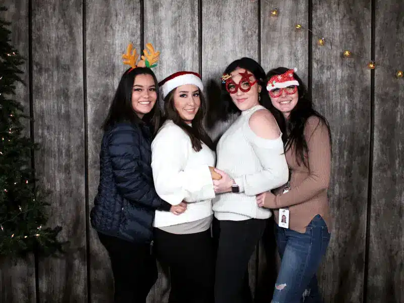 180 Photo Booth at Zija Christmas Party