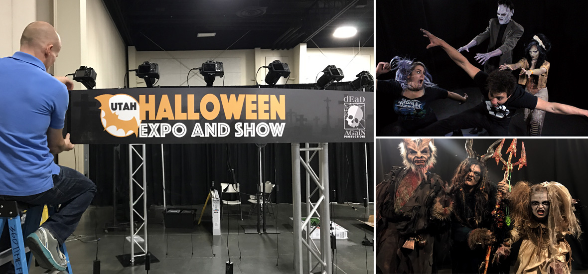 Photo Booth at Halloween Expo